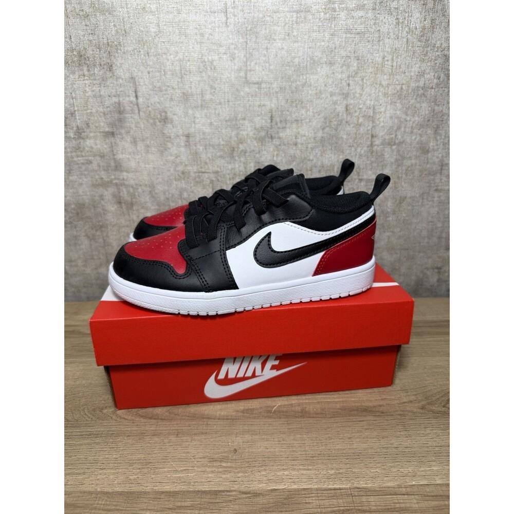Jordan Air Jordan 1 Low Boys' Sneakers Black Red White DR9748-161 Size 2Y PS